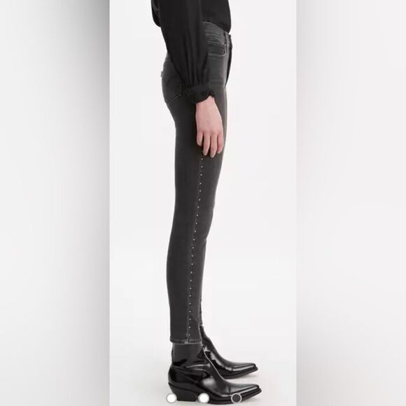 Levi’s 311 shaping skinny women’s studded jeans size 30 - Picture 2 of 10